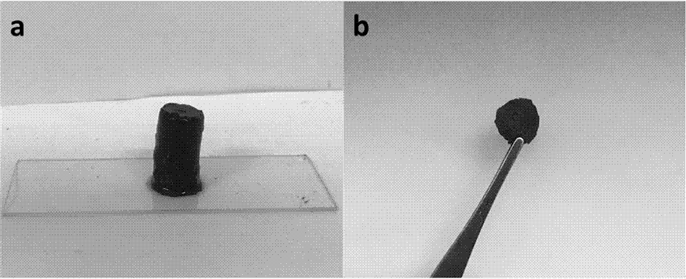 Manufacturing method of three-dimensional graphene/graphite-phase carbonized nitrogen and application thereof