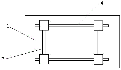 Computer desk with adjustable legs