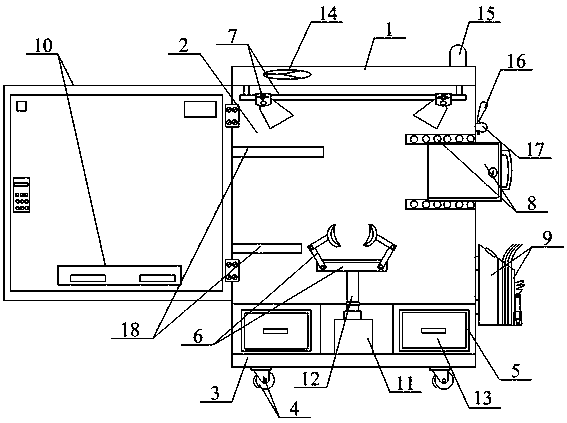 Multifunctional display device for artistic design