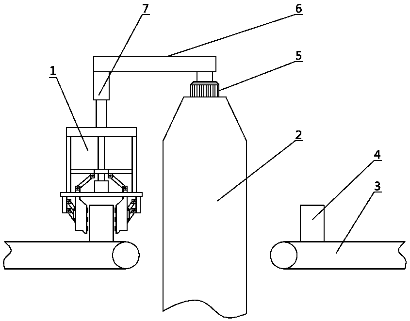 Pressure-adjustable clamping robot