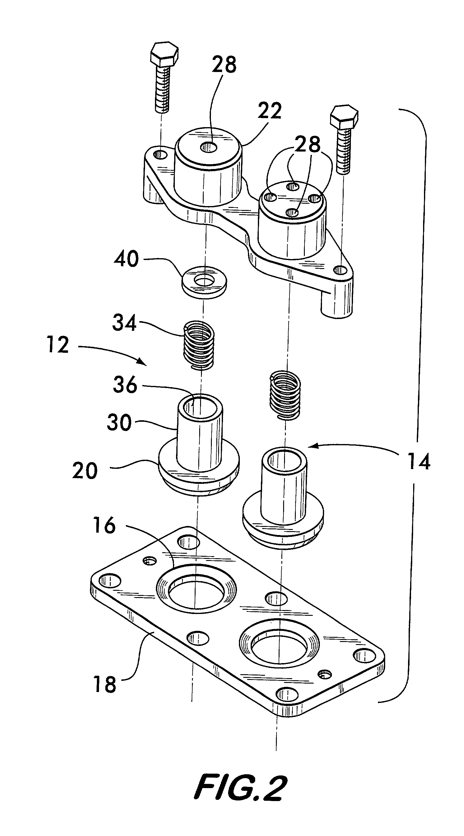 Damped valve