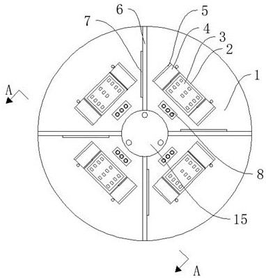 Portable vocational education teaching practical training assessment device