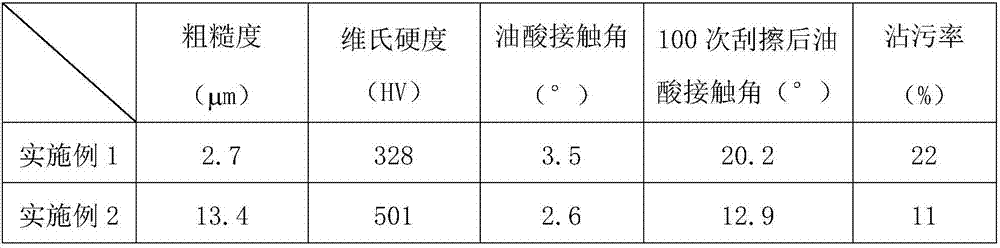 Stainless steel stain-resistant nano-coating and preparation method thereof