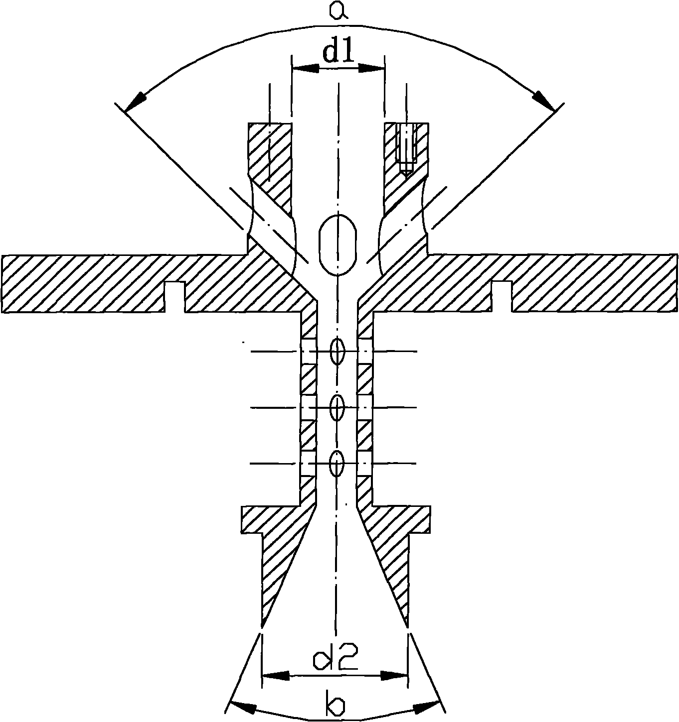 Gas-liquid distributor