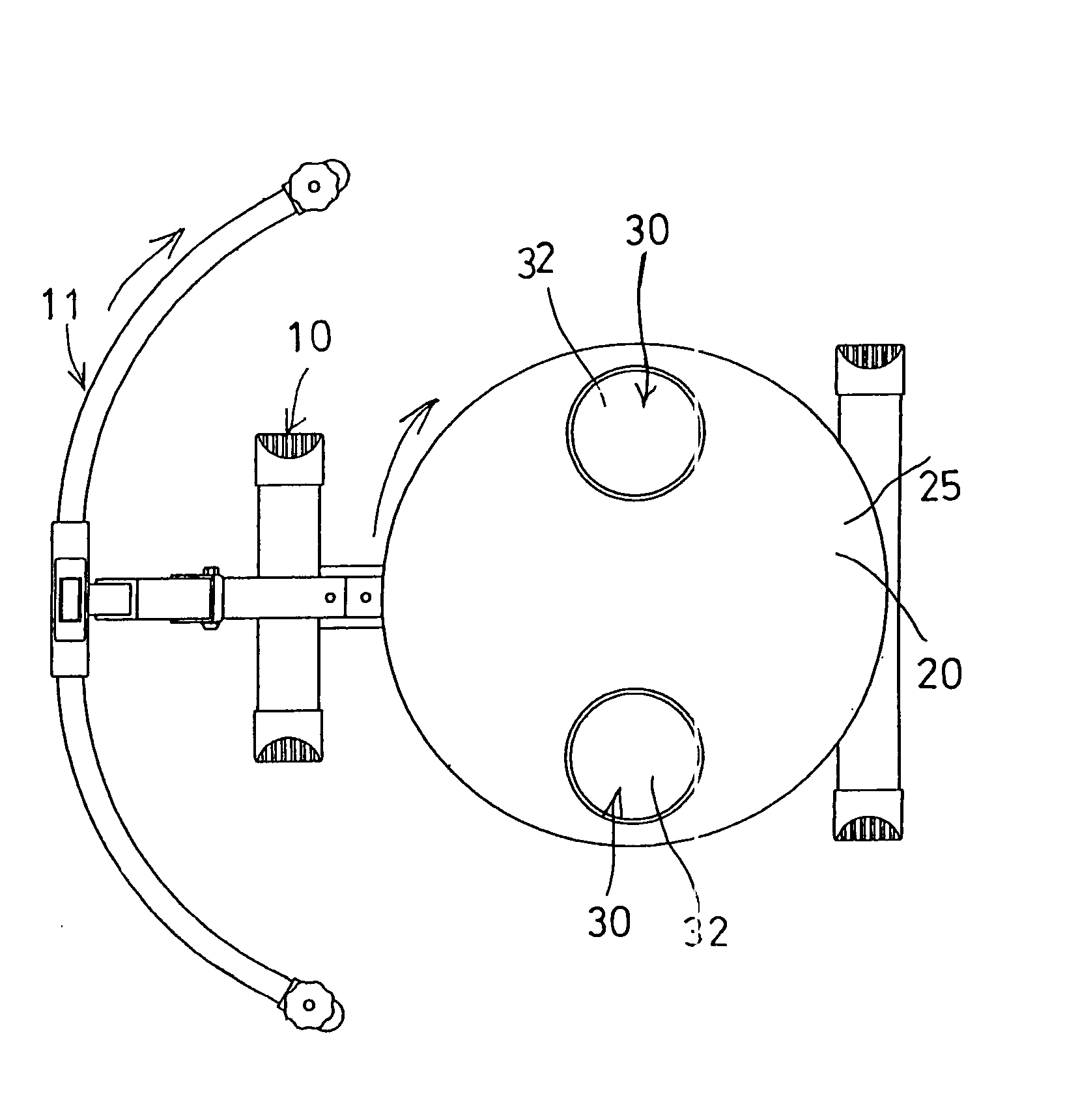 Twist exerciser having pivotal foot supports