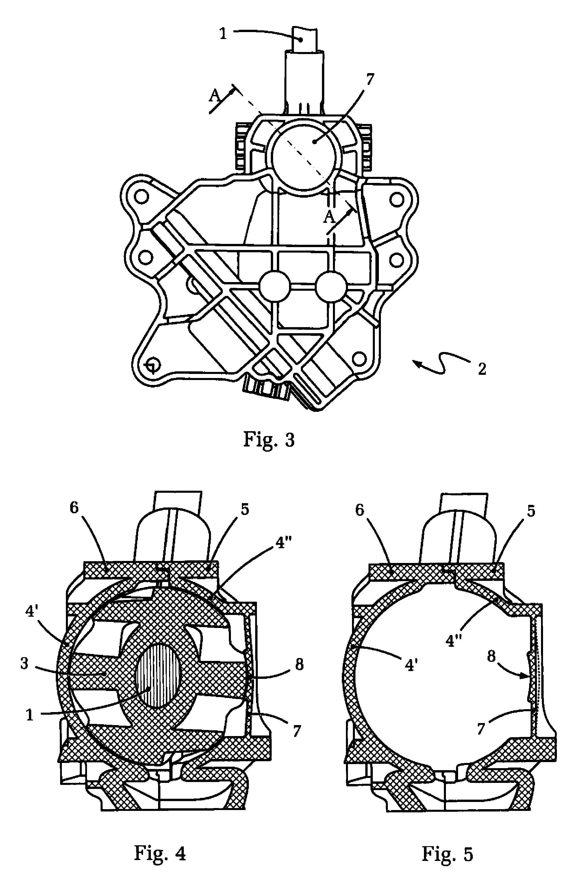 Actuating device