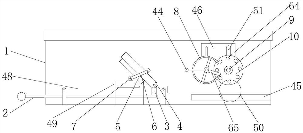 Stripping device for cable wiring