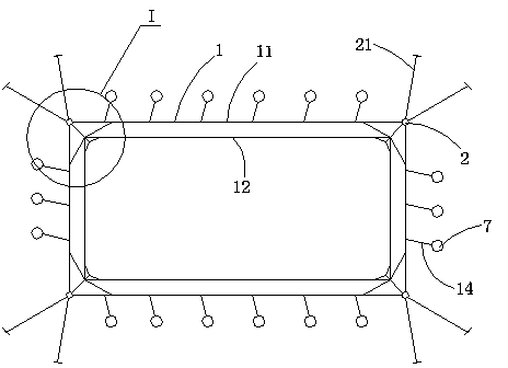 Large-scale large yellow croaker culturing device for high seas and deep seas