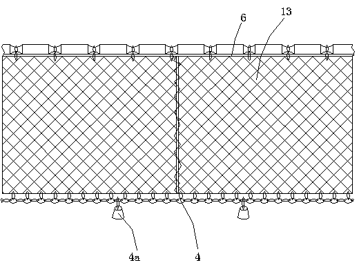 Large-scale large yellow croaker culturing device for high seas and deep seas