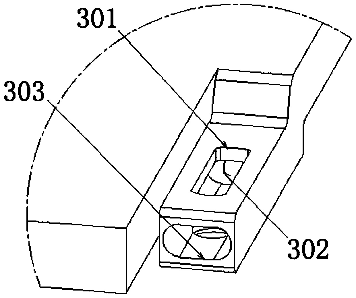 Quickly-dismountable-and-mountable case cover plate structure