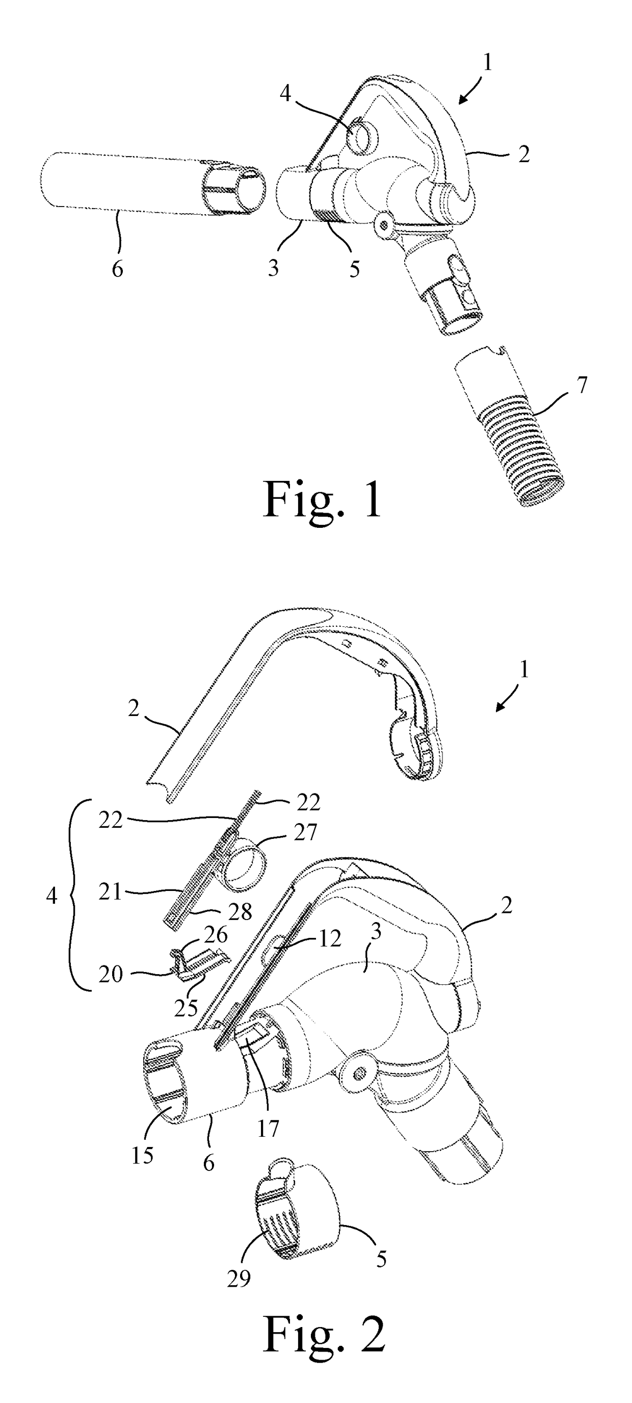 Handle assembly for a vacuum cleaner