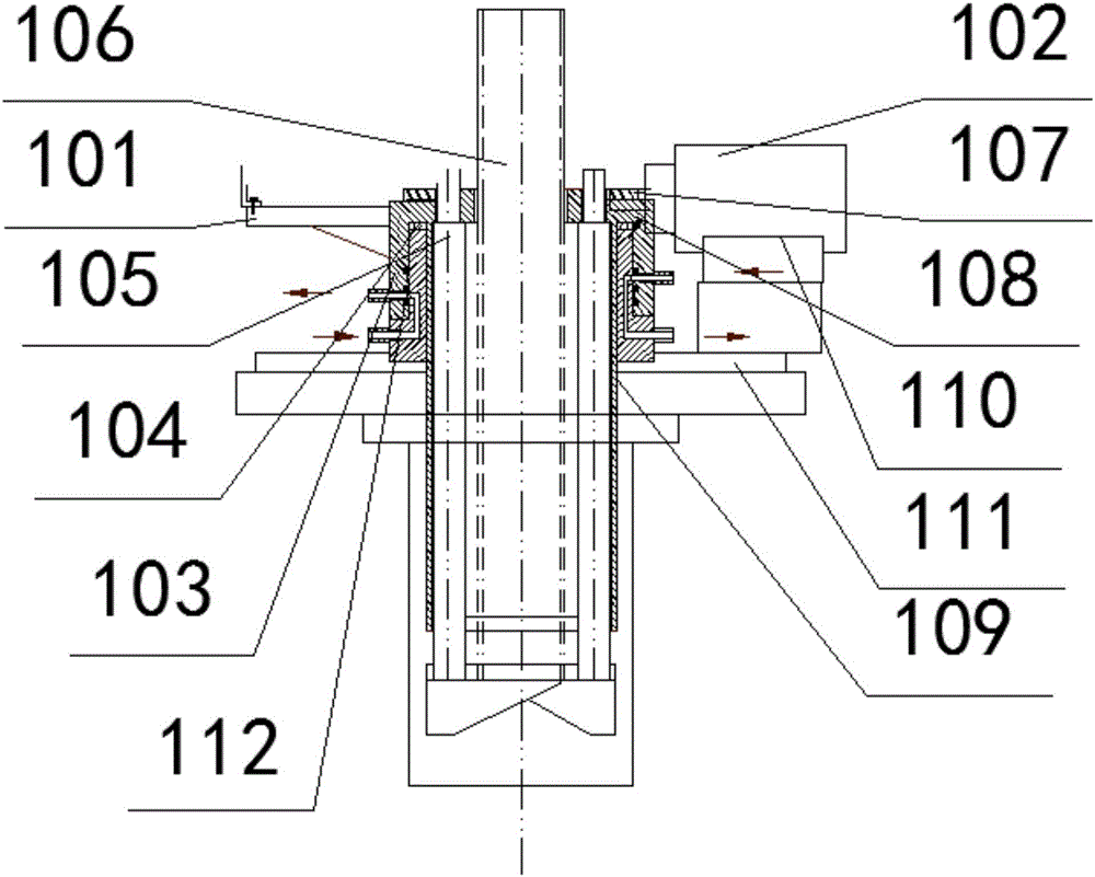 Tree planting vehicle and method applicable to desert and dry-sand land