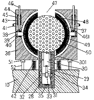 Efficient crystal machining device