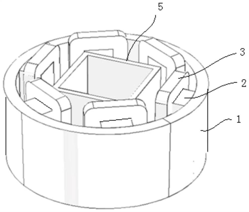 Electromagnetic stirring generating device, method and application of composite time-varying magnetic field