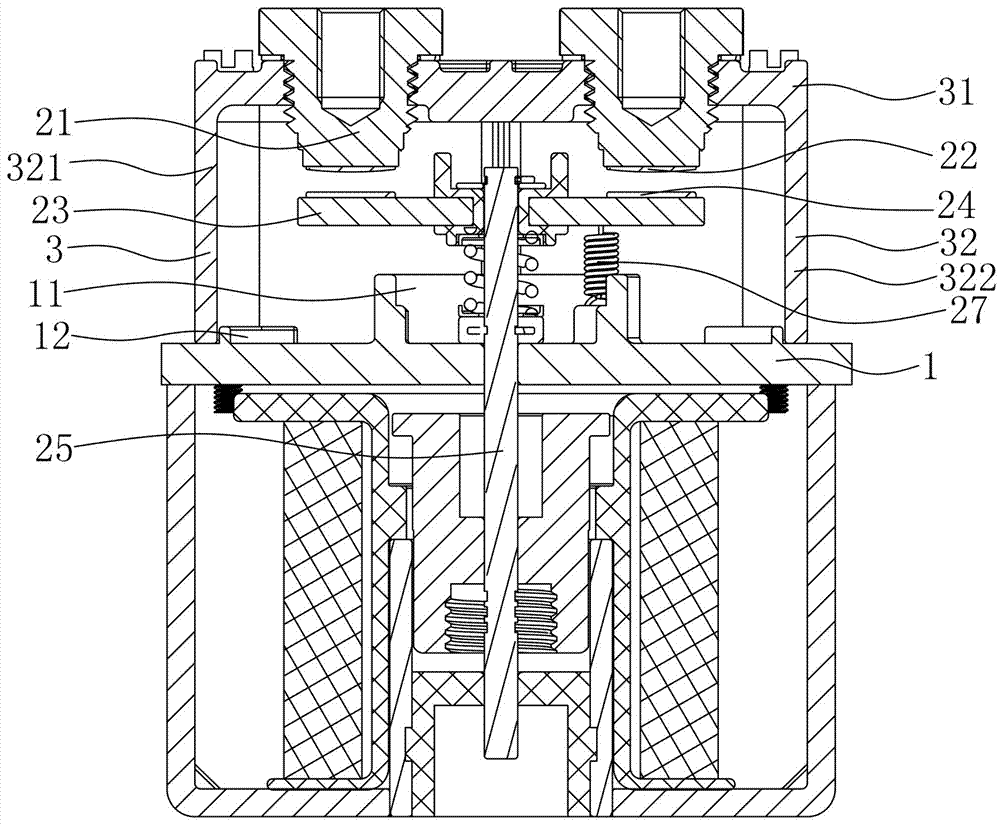 High-voltage relay