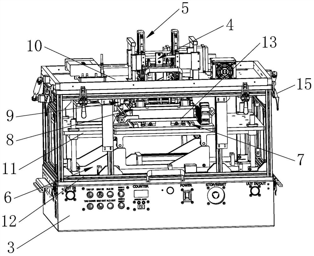 A motherboard testing device