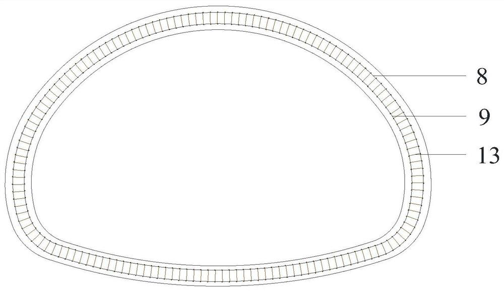 Method for arranging reinforcing ribs in long-span tunnel lining model in geomechanical model test