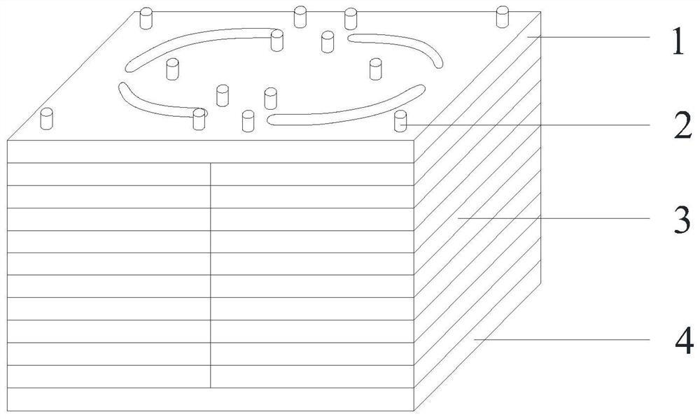 Method for arranging reinforcing ribs in long-span tunnel lining model in geomechanical model test