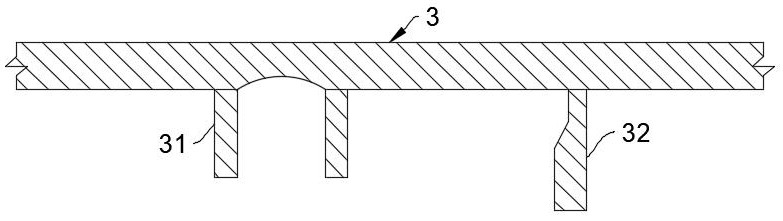 Injection mold side edge deep barb demolding mechanism