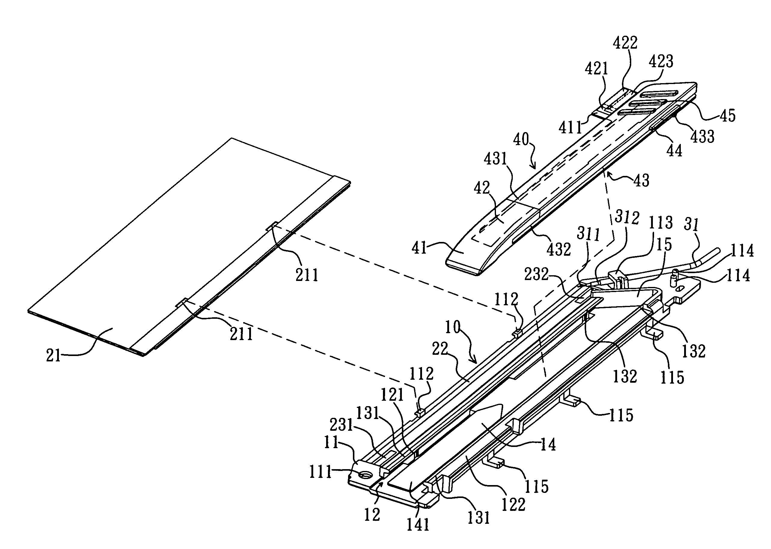 Stretchable antenna assembly and notebook computer with the antenna assembly thereof