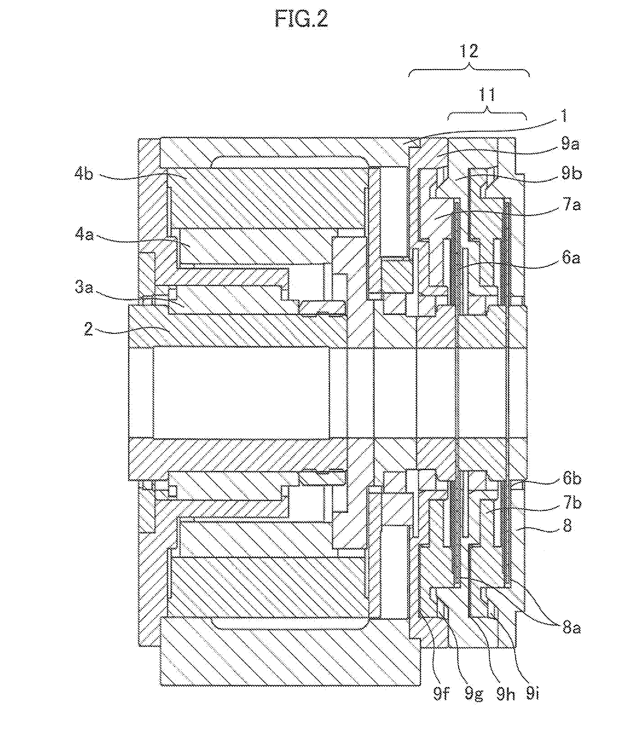 Rotary table and clamping mechanism