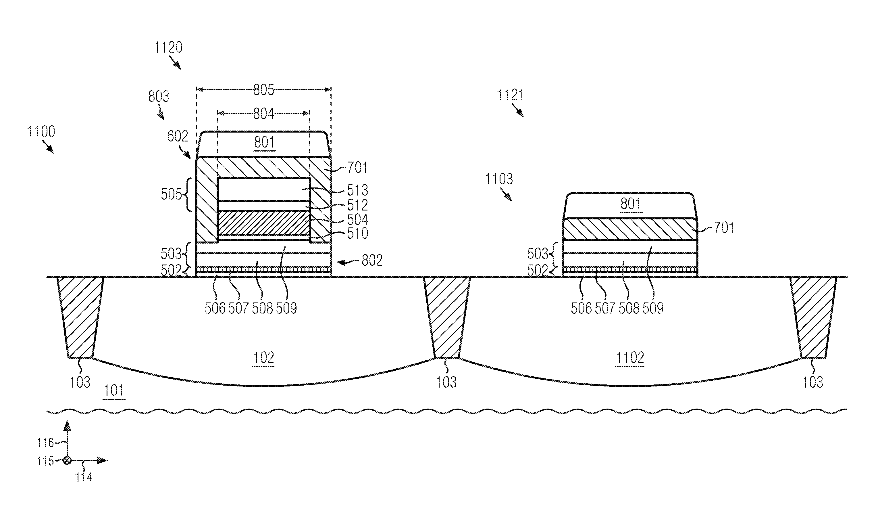 Method of forming a device including a floating gate electrode and a layer of ferroelectric material