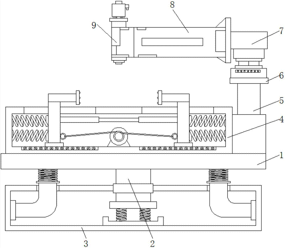 Mechanical milling machine with clamping function