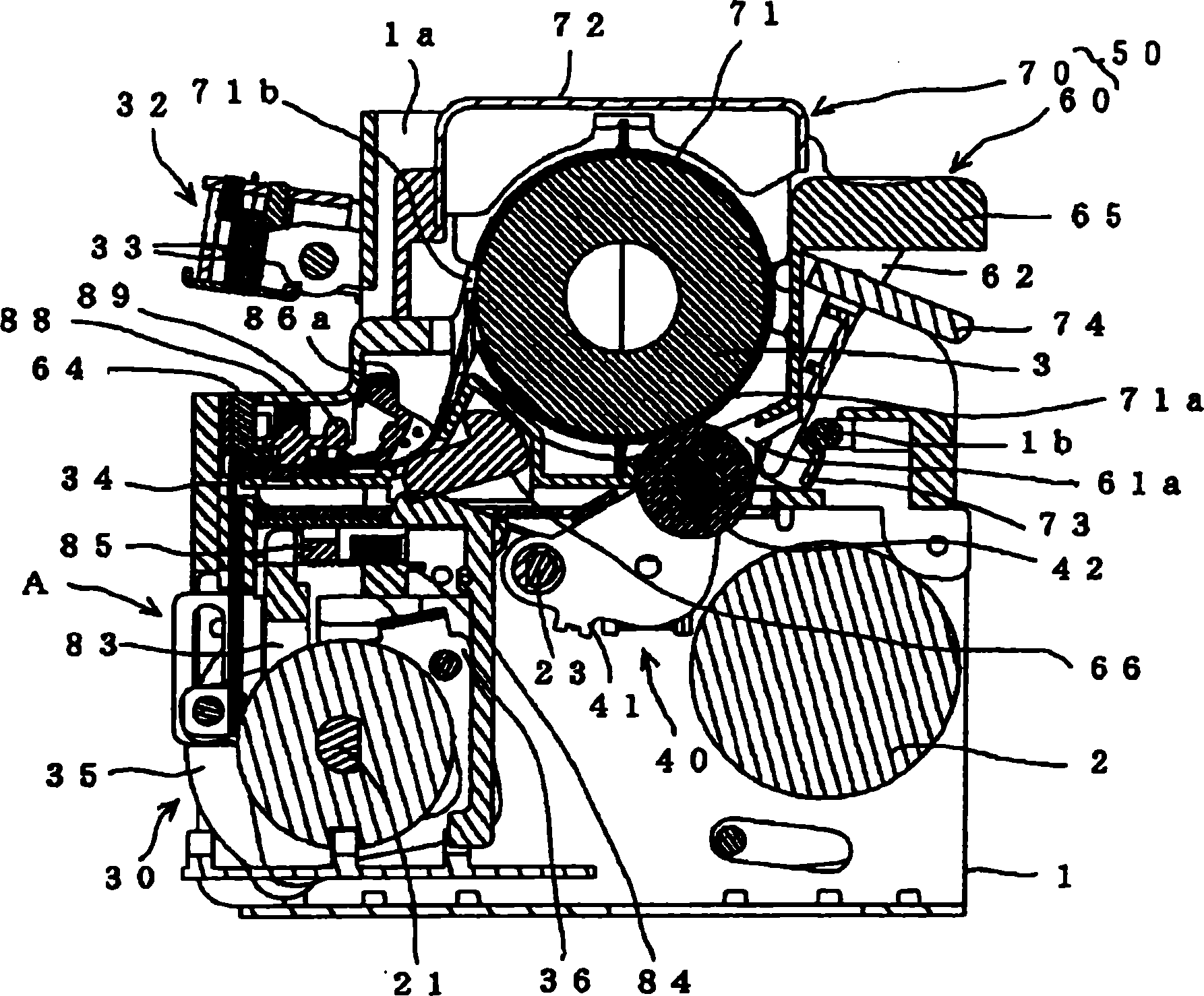 Staple device