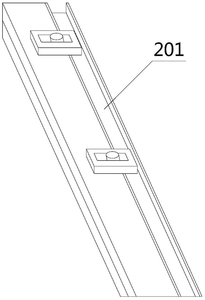 Automatic tappet rod body machining device