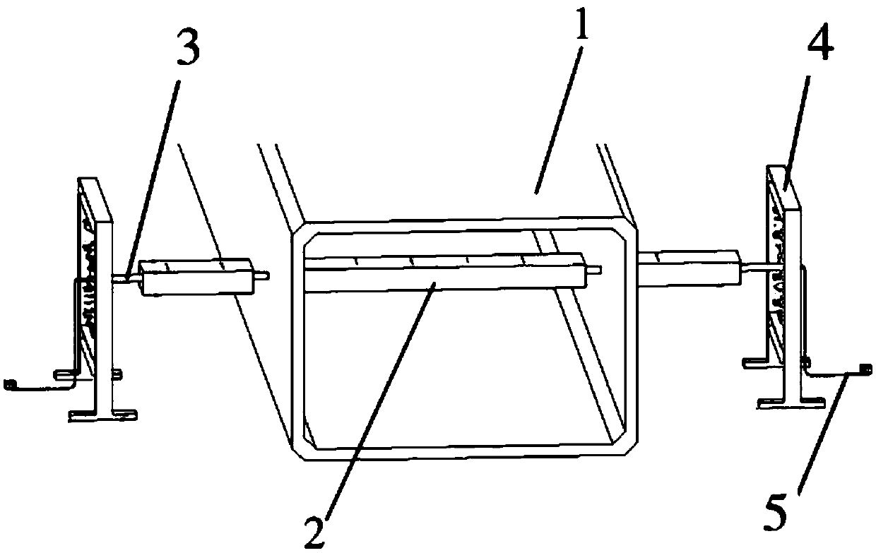 Novel wind tunnel test device for synchronously measuring aeroelasticity-pressure of inertia force