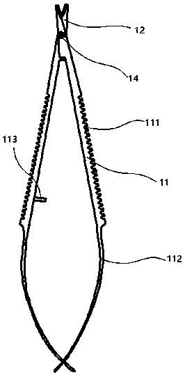 Anti-skid micro scissors