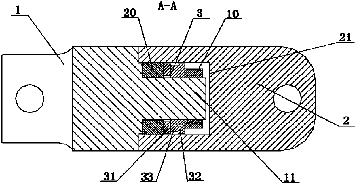 Torque release device and steel wire rope connection structure for crane