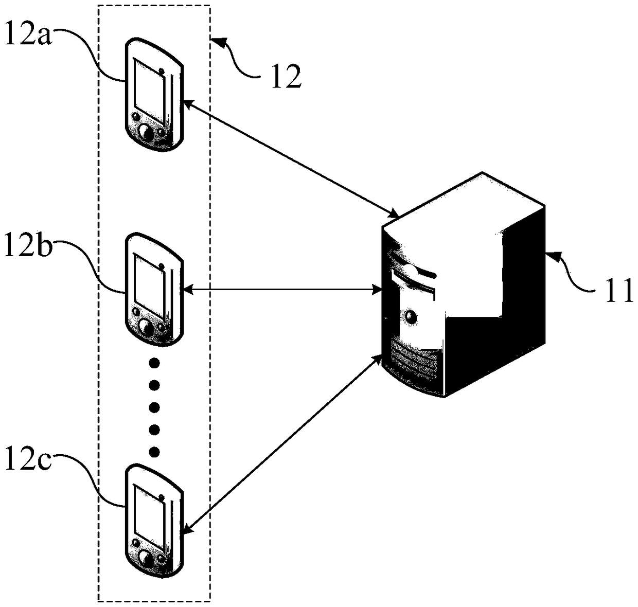 Football game interaction method, system, terminal and device based on video live broadcasting