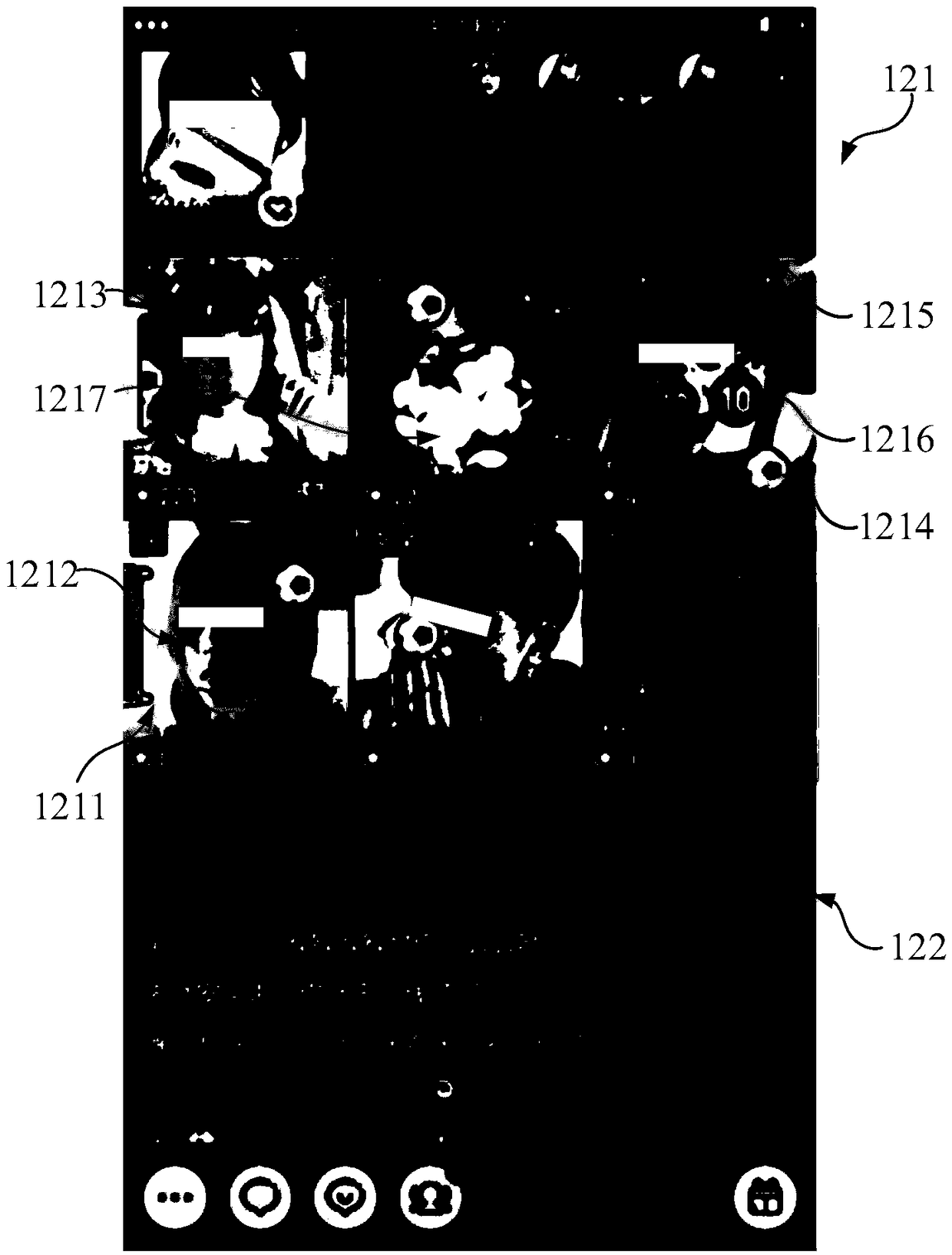 Football game interaction method, system, terminal and device based on video live broadcasting