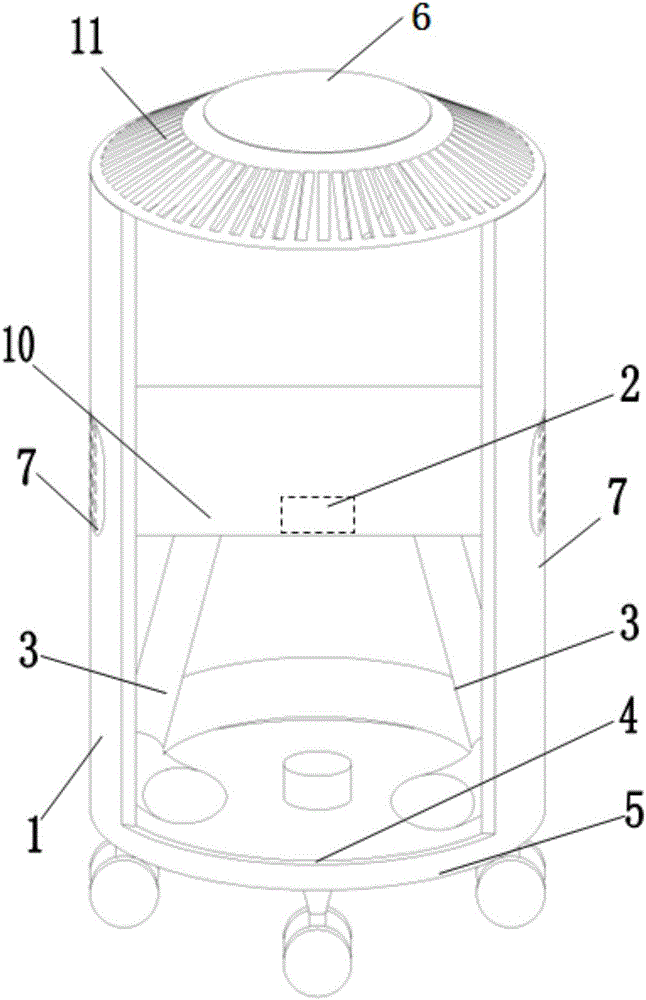 Intelligent fresh air device