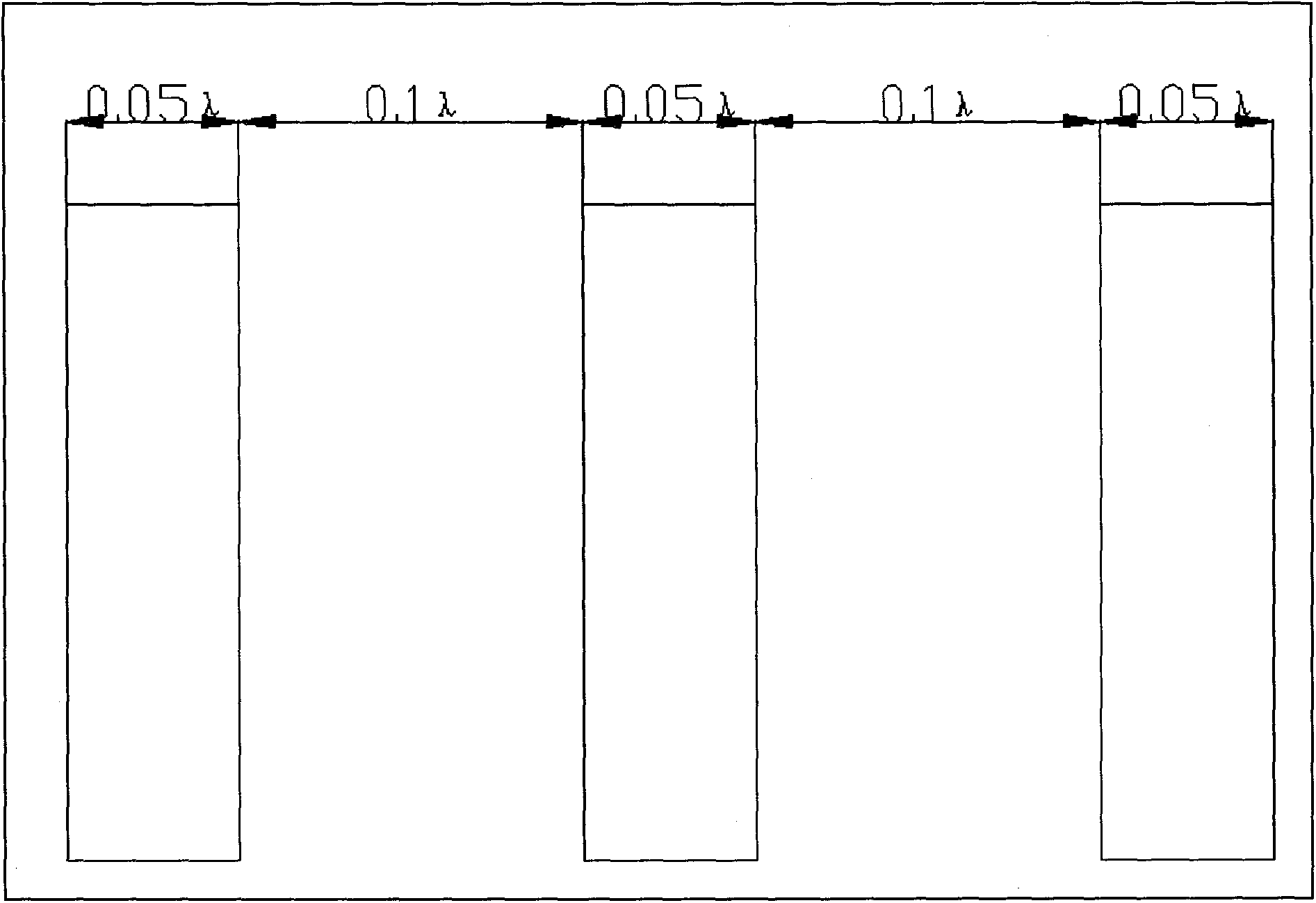 Ultra wide band submillimeter-wave frequency selection surface