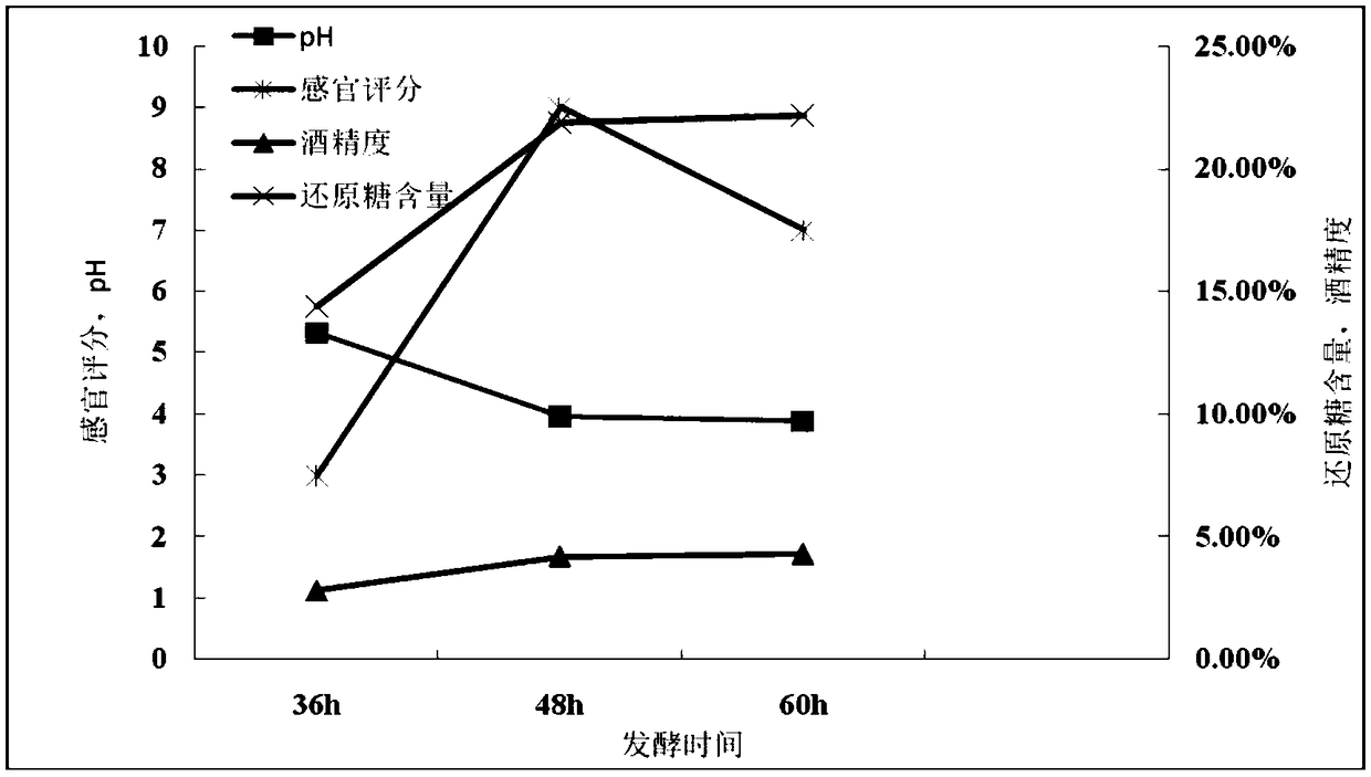 Fermented glutinous rice and preparation method thereof