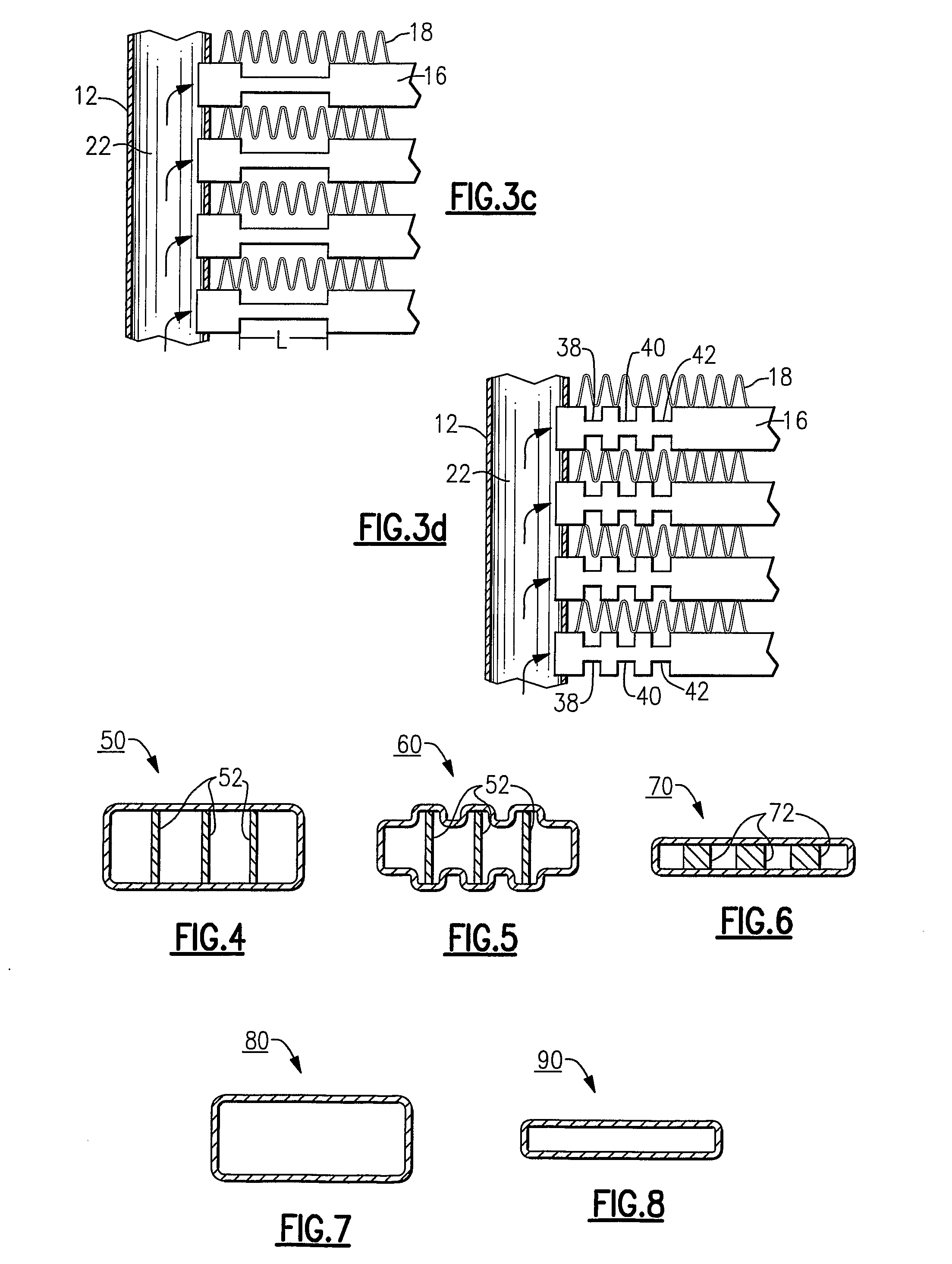 Parallel Flow Heat Exchanger With Crimped Channel Entrance