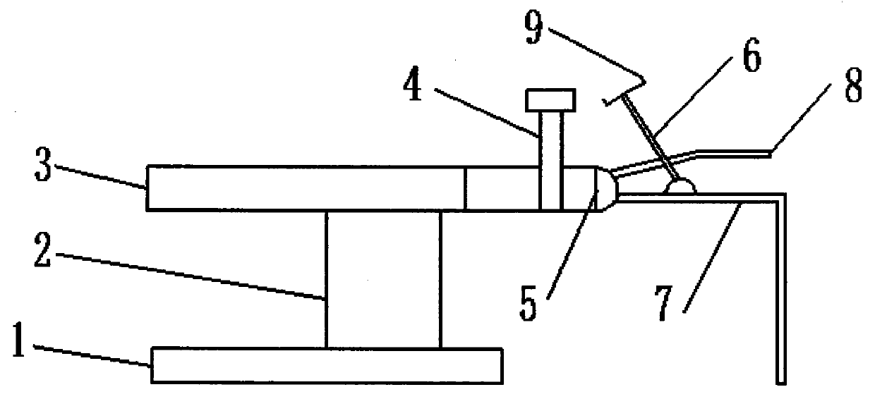 Multifunctional traction frame for orthopedics department