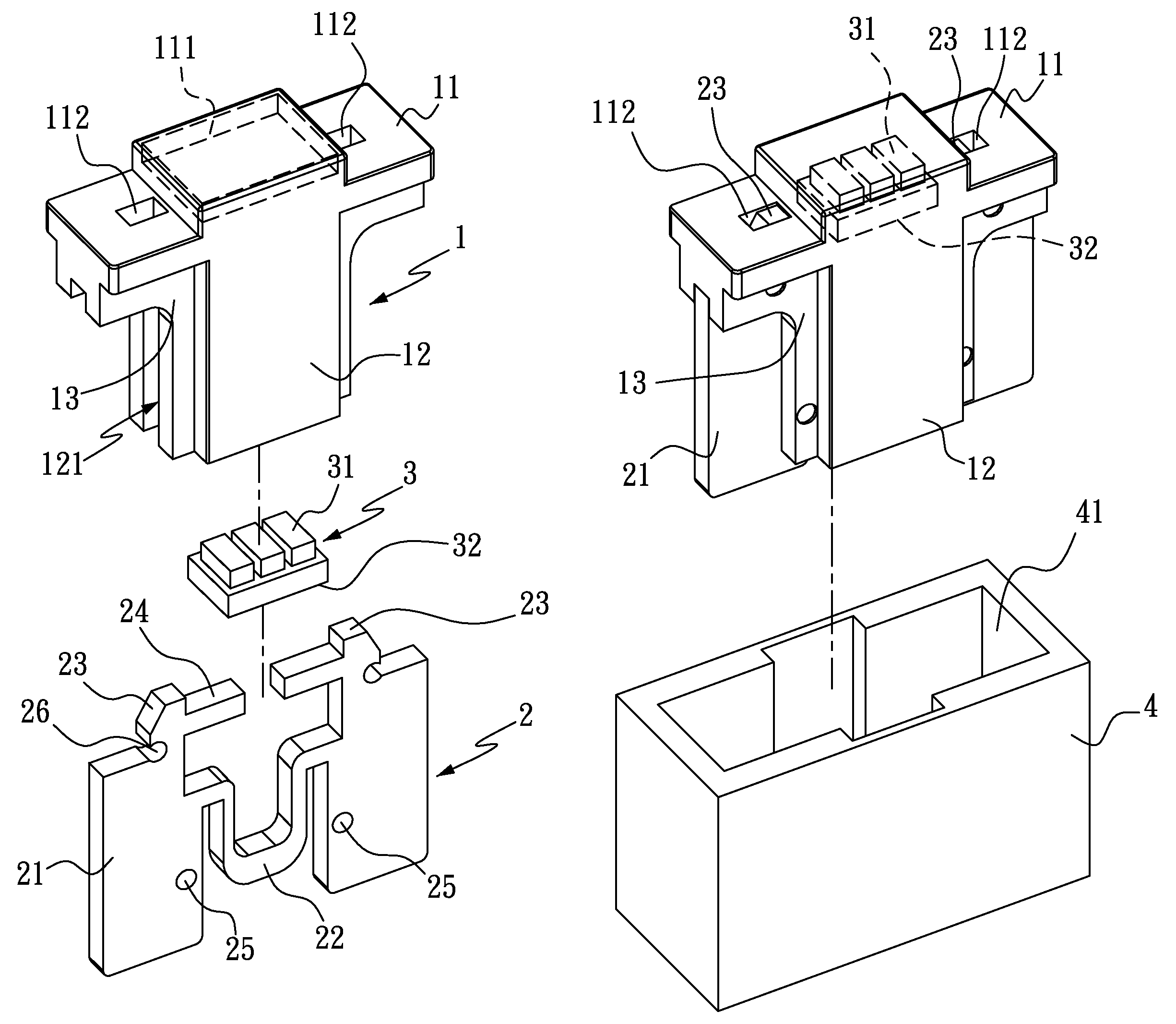 Circuit protection device with cutout warning effect