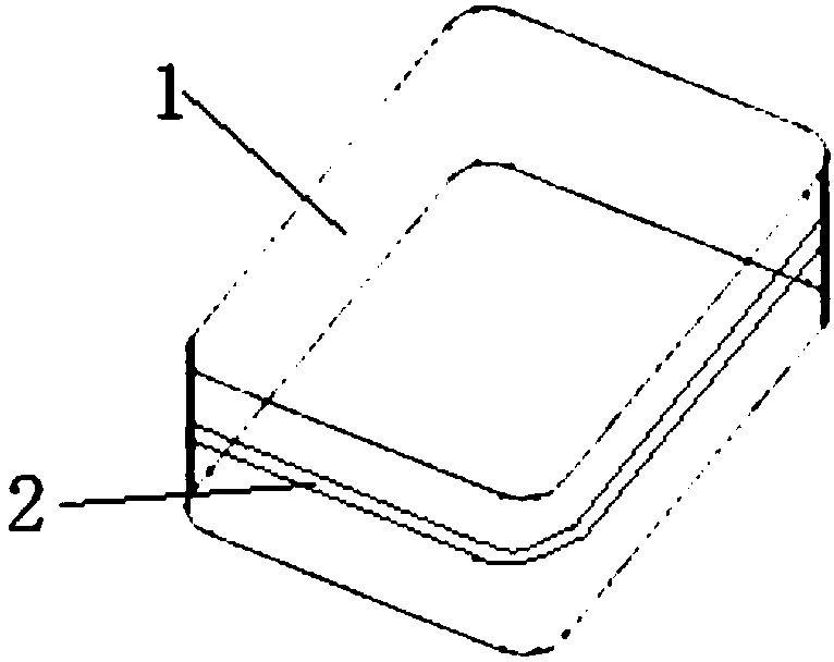 One-way amnion decellularization method