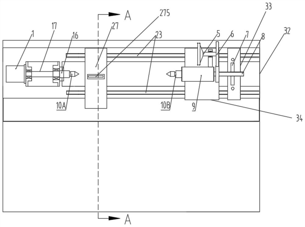 Horizontal electrochemical mechanical composite processing equipment applied to shaft parts