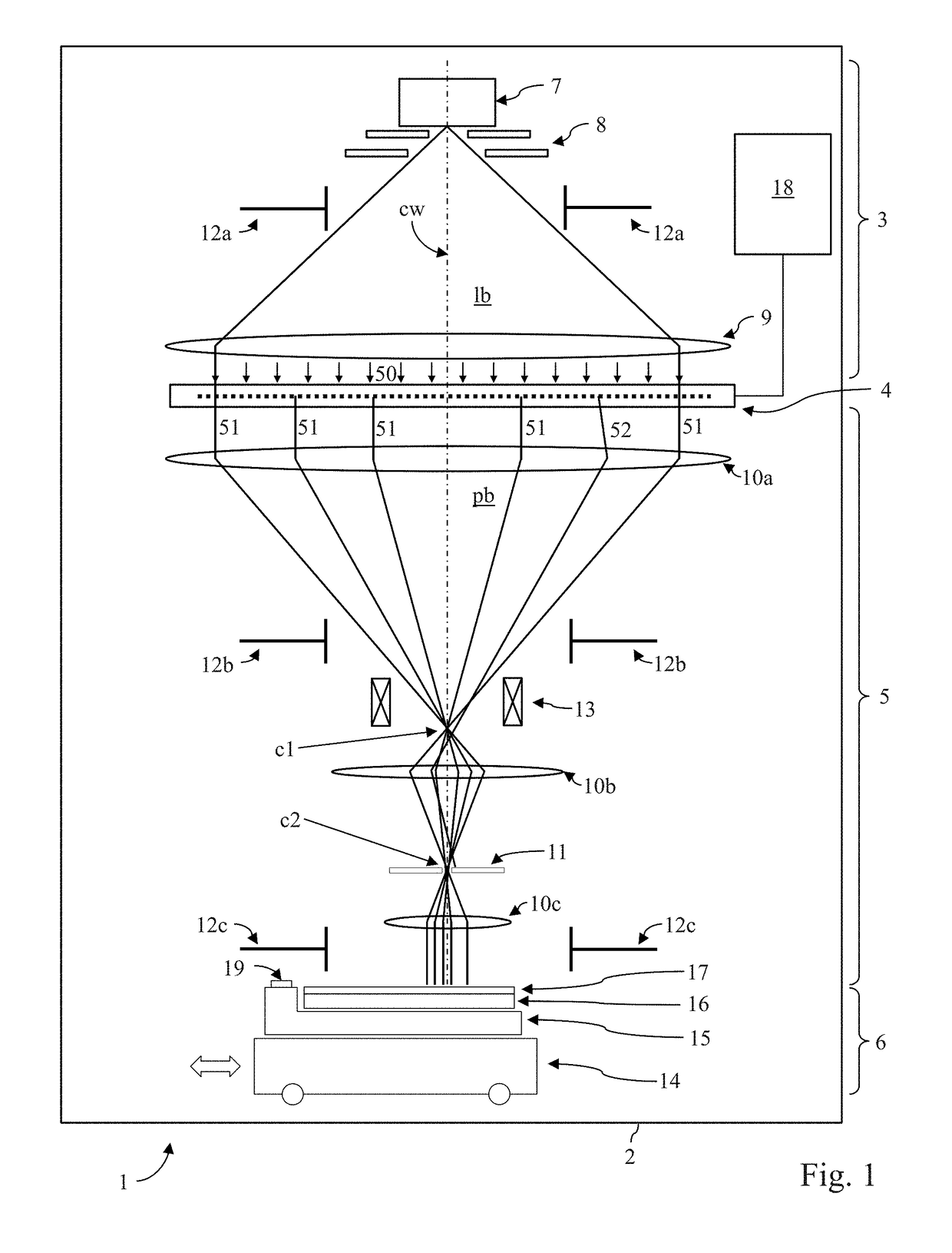 Method for Compensating Pattern Placement Errors Caused by Variation of Pattern Exposure Density in a Multi-Beam Writer