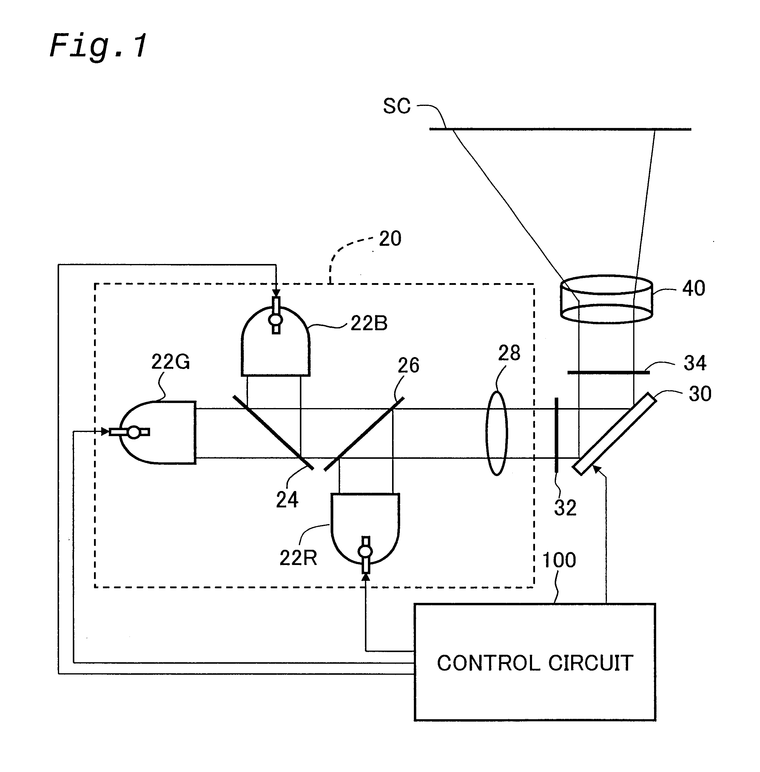 Image display device and modulation panel therefor