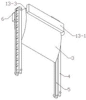 Vomit collection device for patients of digestive department