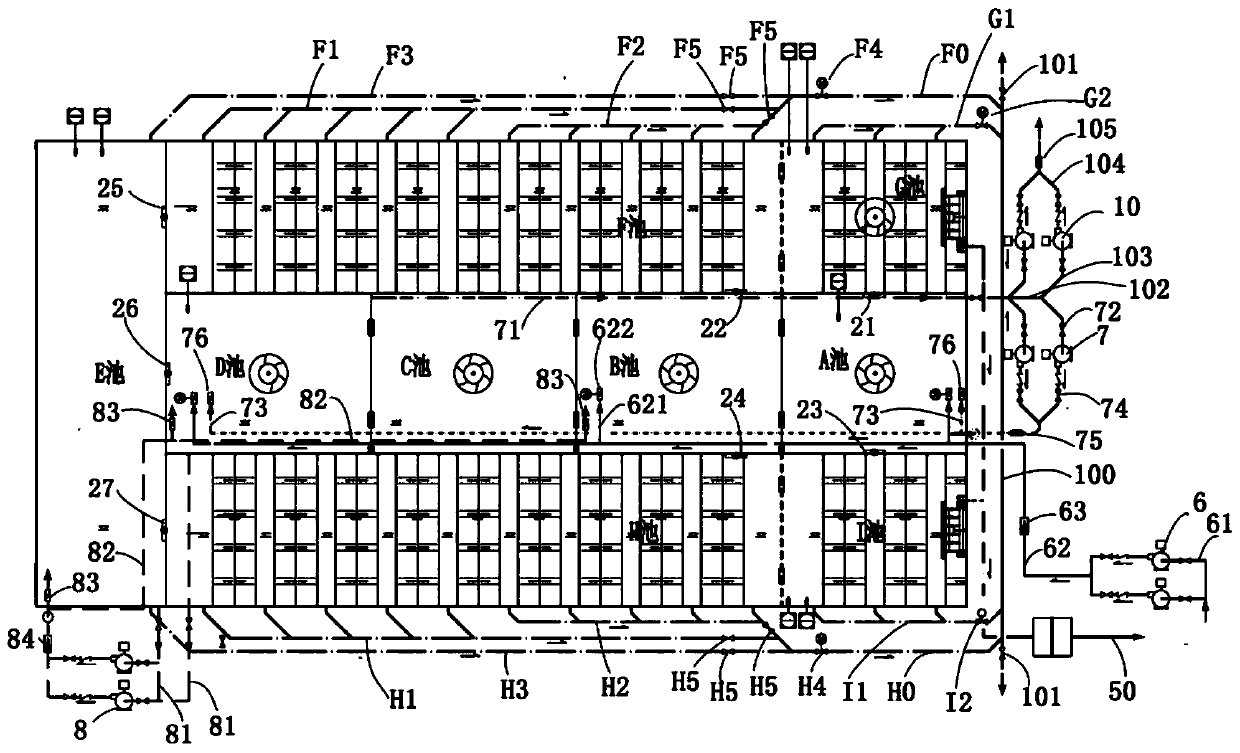 Multi-mode activated sludge method sewage treatment integrated device and sewage treatment method