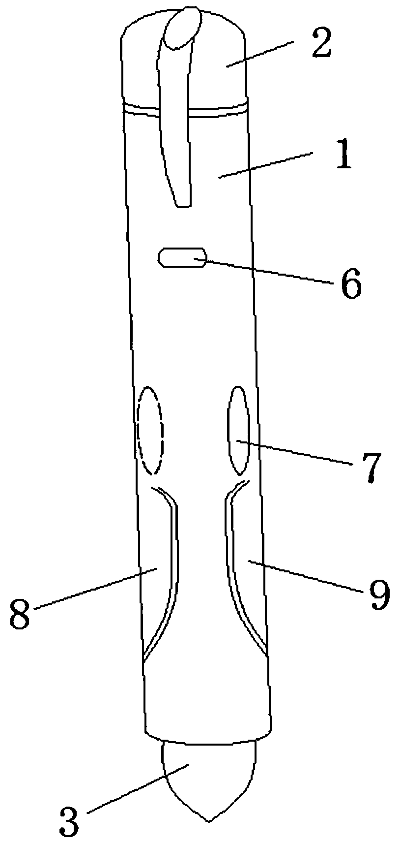 Pen-shaped wireless mouse