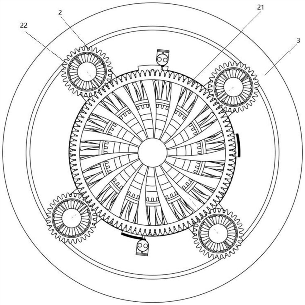 Flow-increasing aero-engine with heat and momentum recovery function