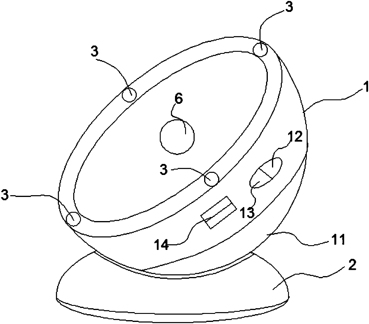 Electromagnetic guided intelligent video camera