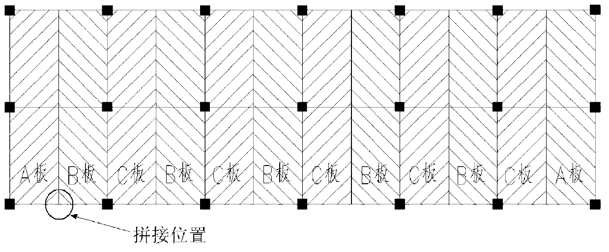 Industrialized multi-high-rise assembly type steel structure frame-pre-stressed center support system